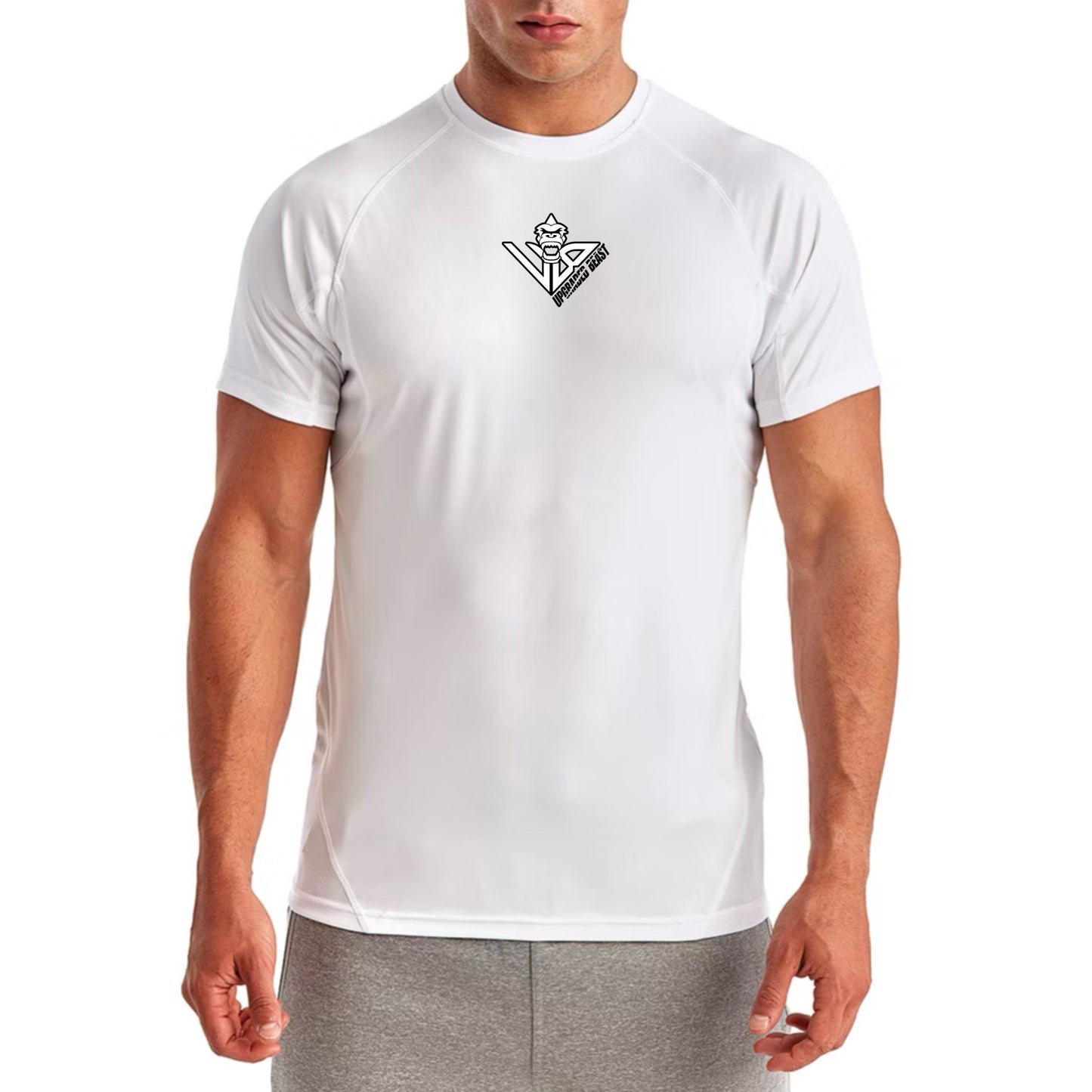 Upgraded Beast Dri-Fit Performance Shirt – Men’s Breathable Mo isture-Wicking Athletic Tee